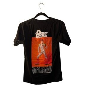 Vans David Bowie Off the Wall Black T-Shirt (Size S)